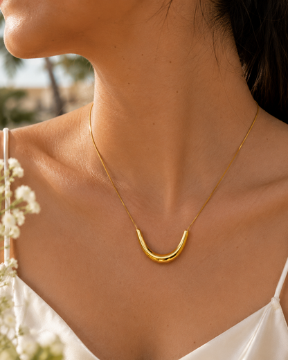 Luna Necklace | 18K Gold Plated