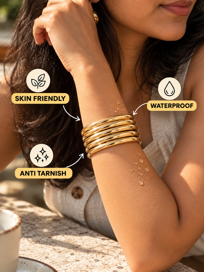 Lara | Free Size | 18K Gold Plated