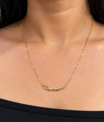 Promise Necklace | 18K Gold Plated
