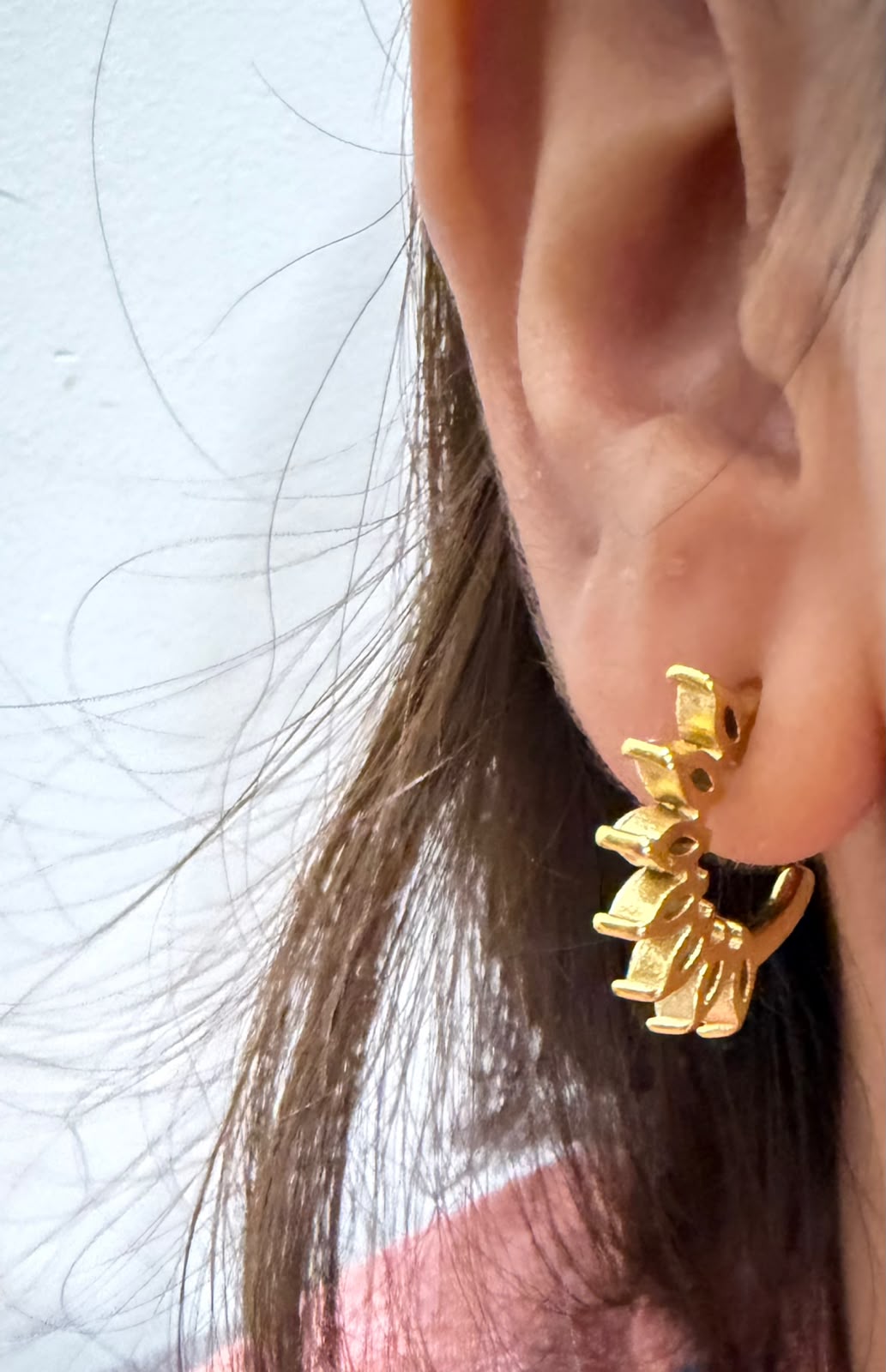 Chandrika Duo Earrings | 18K Gold Plated