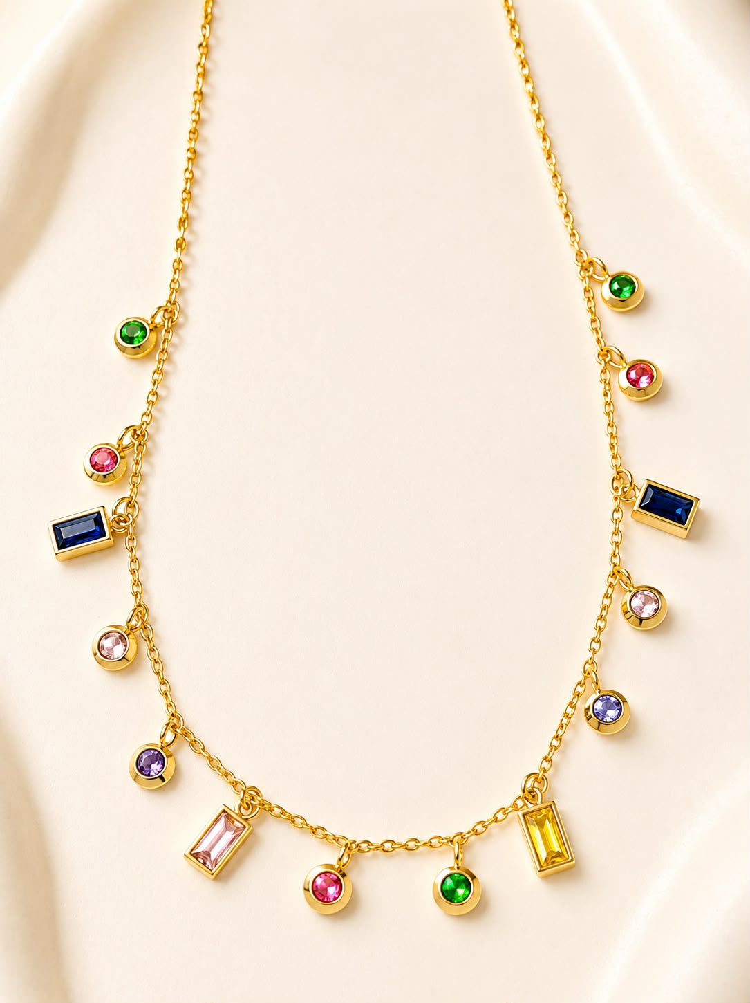 Confetti Necklace | 18K Gold Plated | Waterproof & Tarnish-Free